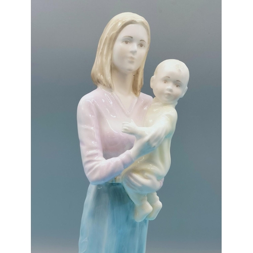 182 - Wedgwood Moments in Time 26cm Figure 'Tender Loving Care'.