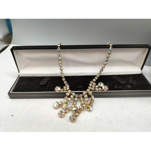 252 - Vintage Necklace, Brooch and Earring Set (Boxed) plus Necklace (Boxed).