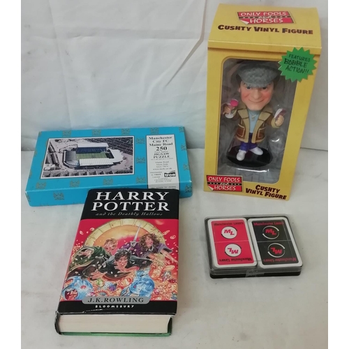 350 - Harry Potter 'Deathly Hallows' First Edition Book, Only Fools and Horses 'Del Boy' Bobble Head (Boxe... 