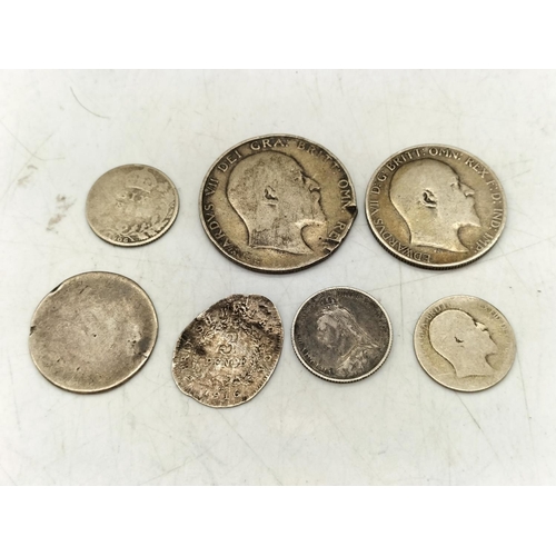 36 - Silver 925 British Coins. 38.6 Grams.