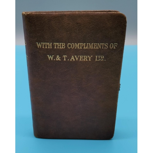 436 - Money Saving Device/Book  'An Aid to Thrift' c1930. 13cm x 9cm x 2.5cm.