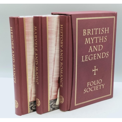 442 - Folio Society Boxed Set 'British Myths and Legends'.