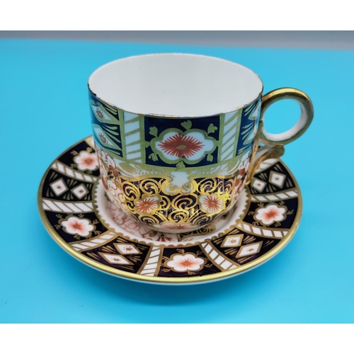 723 - Royal Crown Derby Imari Cup and Saucer.