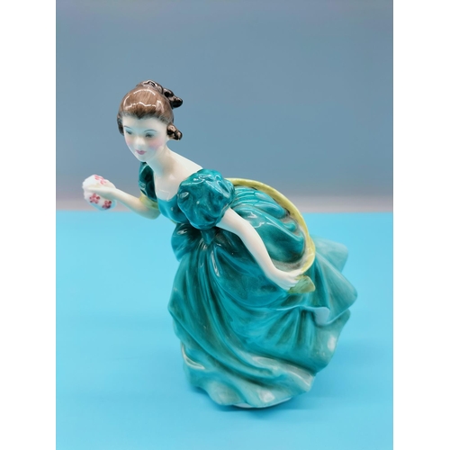 89 - Royal Doulton 18cm Lady Figure 'Rhapsody' HN 2267. First Quality.