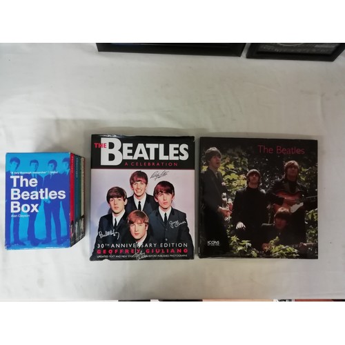 7 - A Nice collection of Beatles Ephemera to include 2 collectors editions gold disc, books and DVD