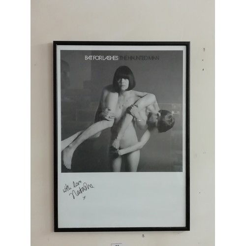 12 - Bat For Lashes, Promotional poster for the single 