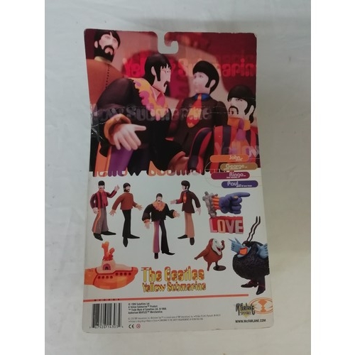 21 - The Beatles Mcfarlane toys figure from the yellow submarine collection in original box opened