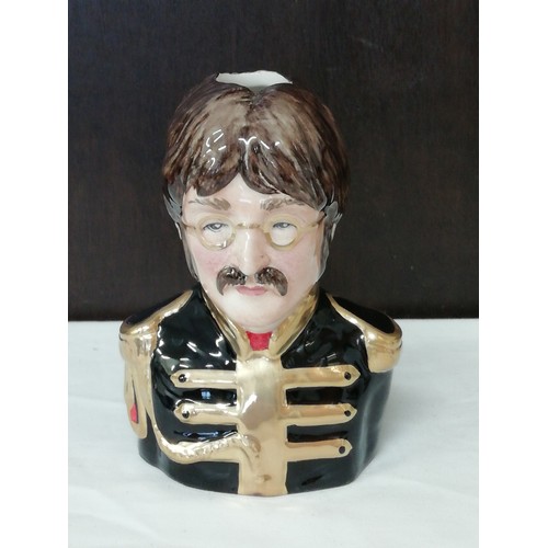 35 - The Beatles, Bairstow Manor legends of Rock N Roll character Jug collection Limited edition no 487 H... 