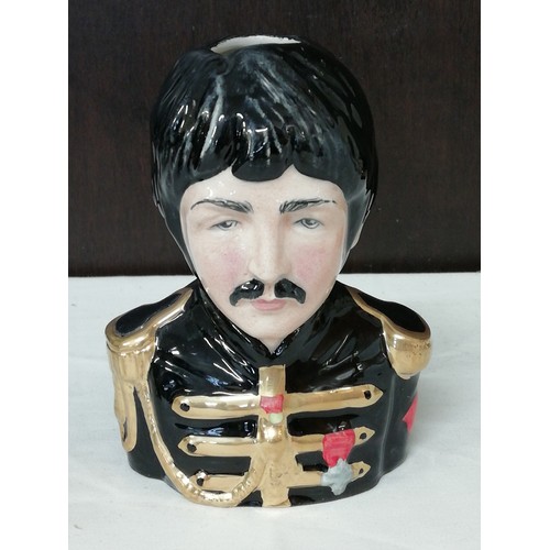 35 - The Beatles, Bairstow Manor legends of Rock N Roll character Jug collection Limited edition no 487 H... 