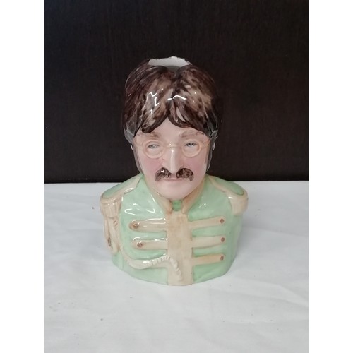 36 - The Beatles, Bairstow Manor legends of Rock N Roll character Jug collection Limited edition no 487 H... 