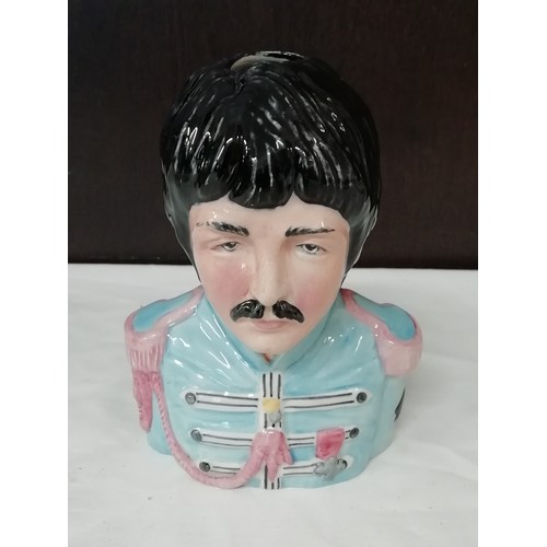 36 - The Beatles, Bairstow Manor legends of Rock N Roll character Jug collection Limited edition no 487 H... 