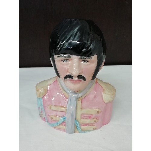 36 - The Beatles, Bairstow Manor legends of Rock N Roll character Jug collection Limited edition no 487 H... 