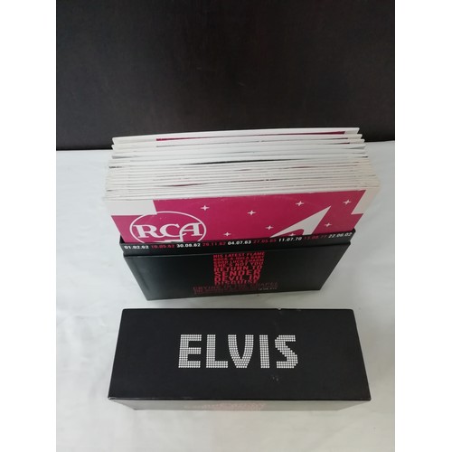 41 - Elvis Presley Ltd Edition UK singles box set no 08965. 18, 10 inch 45rpm singles of the Kings bigges... 