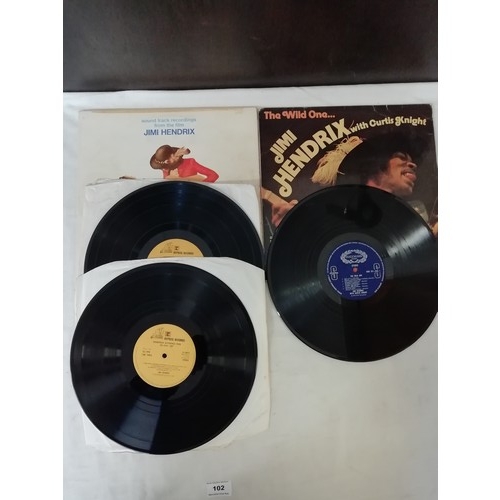 102 - Rock collection of 10 Lp Jimi Hendrix K64017 