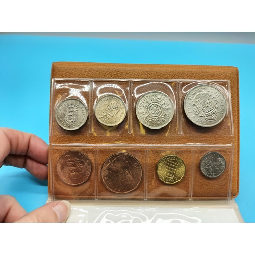 104 - Last Date Struck Pre Decimal Coin Sets (3) in Presentation Cases.