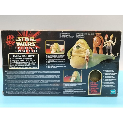 116 - Hasbro Star Wars Episode 1 'Jabba The Hut with 2 Headed Announcer'. Asst No 84125/84167. New and Box... 