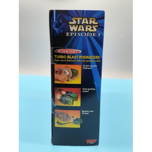 117 - Galoob Star Wars Episode 1 'Gasgano's Turbo Blast Pod Racer' 79082. New & Boxed.