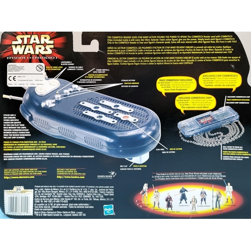 119 - Hasbro Star Wars Episode 1 Electronic Commtech Reader plus Obi-Wan Kenobi Commtech Chip and Figure. ... 