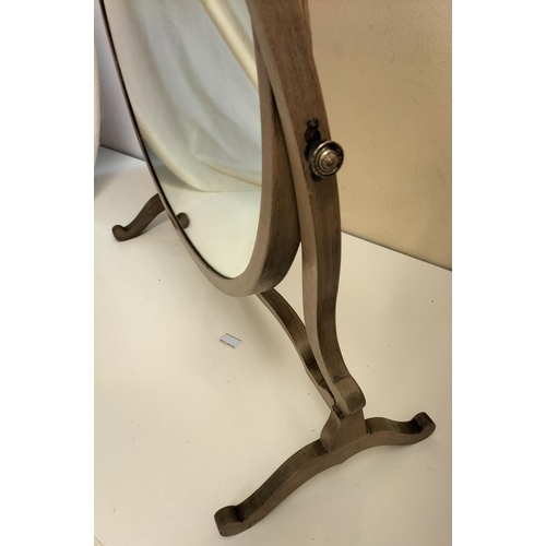 125 - Wood Framed Dressing Table Mirror. 70cm High x 81cm. Some Pitting to Mirror Back. This Lot is Collec... 