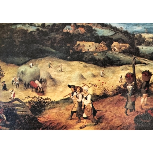 66 - Les Parson Oil on Canvas of Children Fishing plus a Colour Litho of a Countryside Scene. Largest bei... 