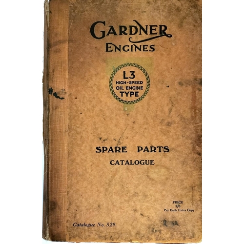 7 - 2 x Original Railwayana Spare Parts Books - Illustrated Spare Parts List for Locomotive C1 Engine Dr... 