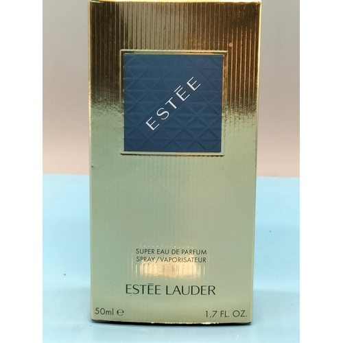 98 - Estee Lauder 'Estee' 50ml Eau de Parfum Spray. Boxed.