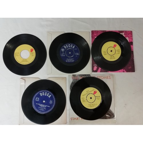 195 - Rolling Stones Collection of 14 7inch 45rpm