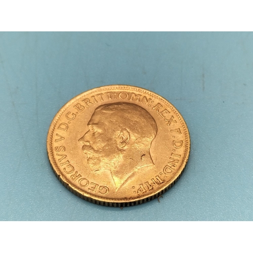 360 - 1912 Full Sovereign. 8 Grams.