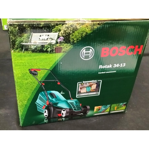 418 - New in Box Bosch Electric Corded Mower Rotak 34-13.