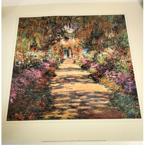 650 - 6 x Claude Monet Prints for Framing to include 'The Bridge on the Water Lily Pond', 'The Grand Canal... 