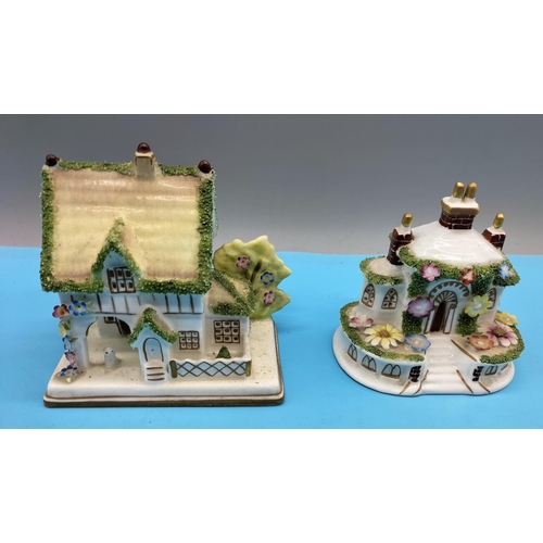 652 - Collection of 9 Coalport Cottages to include 'Christmas Cottage', 'The Villa', 'The Master's House',... 