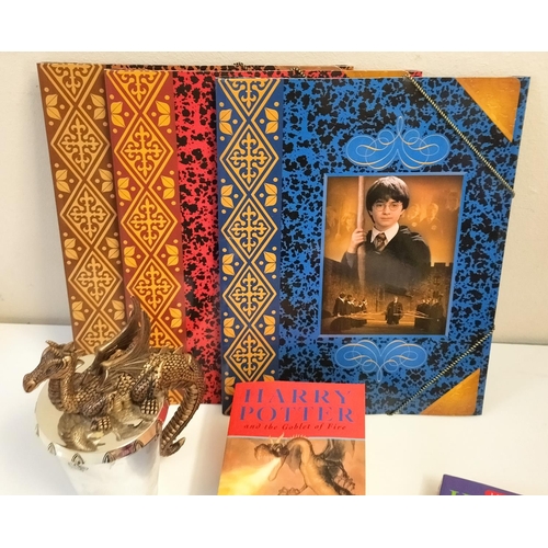 702 - Collection of Harry Potter Items to include Dragon Mug, Cushion, Books, etc.