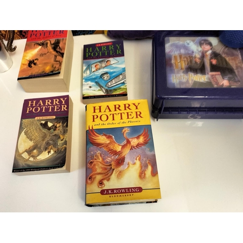 702 - Collection of Harry Potter Items to include Dragon Mug, Cushion, Books, etc.