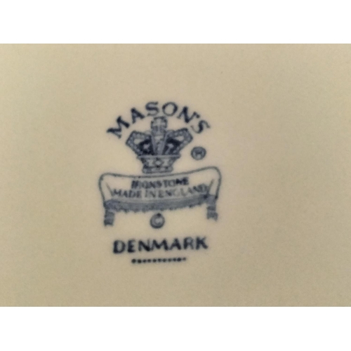 716 - Box of Furnivals Ltd and Mason's Pottery in the 'Denmark' Pattern.