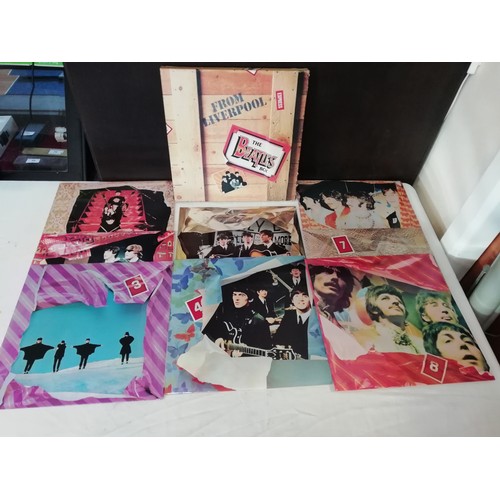 206 - The Beatles EMI/World Record Club SM710 From Liverpool (The Beatles Box) 8xlp box set from the fab f... 