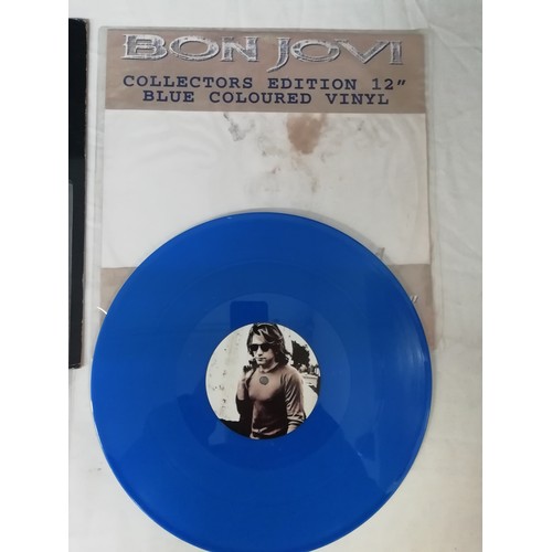 208 - Bon Jovi 2 collectors editions Ltd Edition 12 inch Ep JOVG 14 