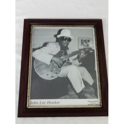 10A - Manchester Poet/Comedian John Cooper, Signed Photo of Leon Hendrix by John Cooper with dedication (C... 