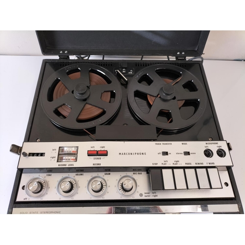 481 - Marconiphone Reel to Reel Tape Machine W/O.