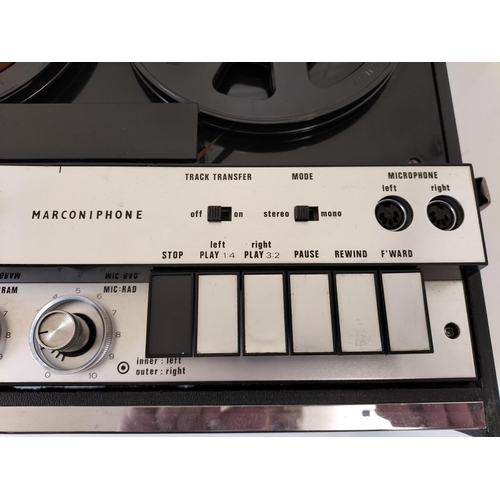 481 - Marconiphone Reel to Reel Tape Machine W/O.