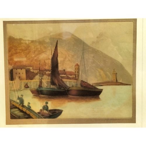 753 - Collection of Prints (5) to include 'Polperro Harbour by Joseph Fitzpatrick, Owl Prints and Signed R... 