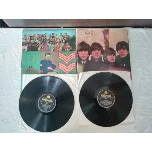 47 - Beatles pack of 4 Vinyl to include PMC 1230 