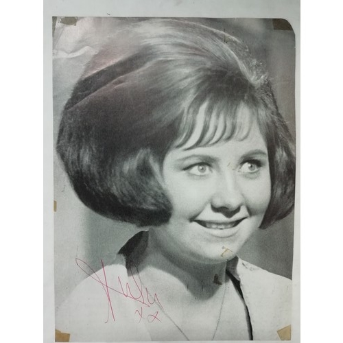 45A - Signed Printed photographs artists of the 1960's Lulu, Del Shannon, The Everly Brothers and Brian Po... 