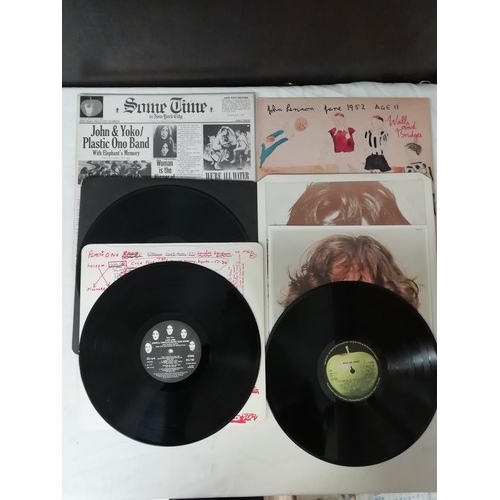 90 - John /Julian Lennon collection of Lp to include PCTC253 