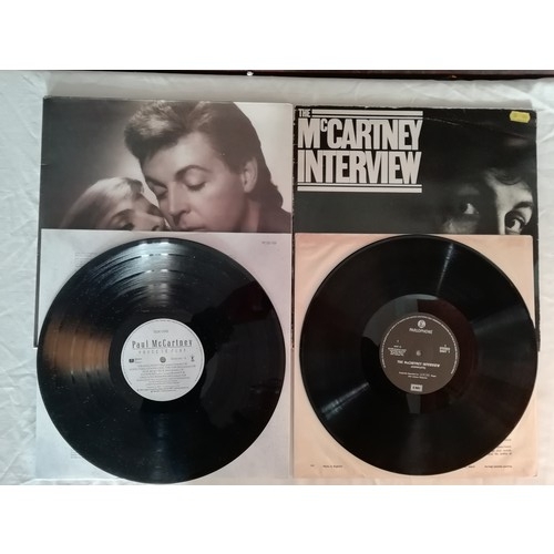 91 - Paul McCartney collection of 7 Lp from the former beatle to include PCSD106  