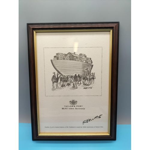 393 - Limited Edition Prints by R.Lowry (2) to Commemorate Taylors Port. 202 of 500 and 247 of 500. Larges... 