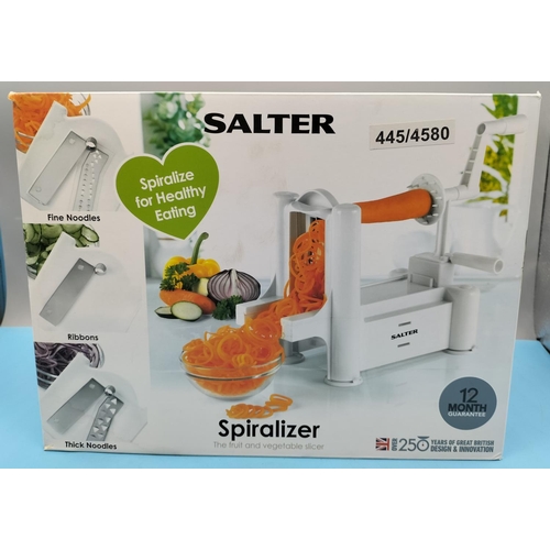 503 - Boxed Salter Spiralizer and Clover Flower Loom.