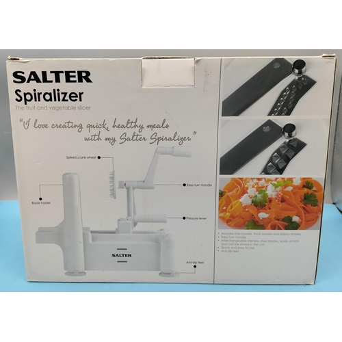 503 - Boxed Salter Spiralizer and Clover Flower Loom.