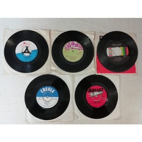 160A - Reggae another nice collection of 9 7inch 45rpm Please note Shenley Duffus is damaged and not includ... 