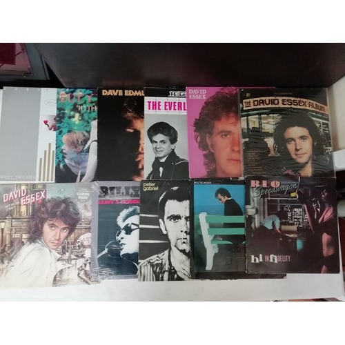 227 - Approx 30 Lp & Ep vinyl various style and artist including Peter Gabriel, Wings, Etc