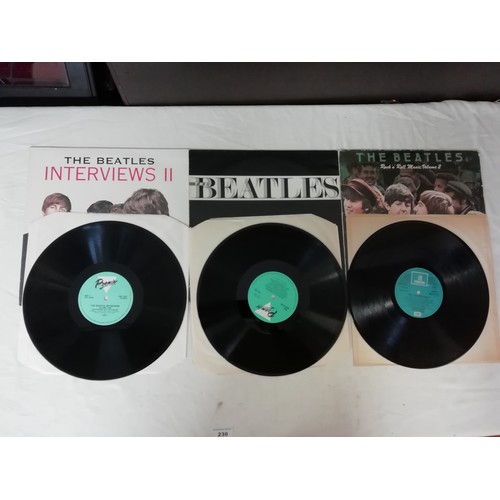 230 - The Beatles collection of 6 Lp to include EMTV4 